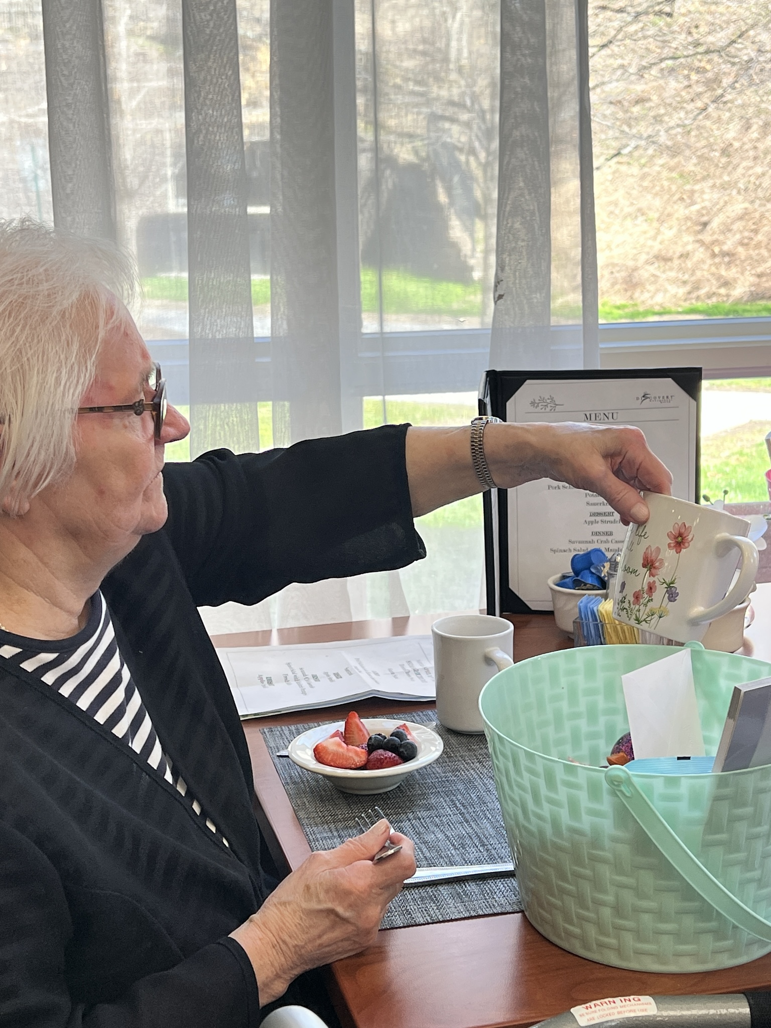Sweet Baskets impact and caring volunteers